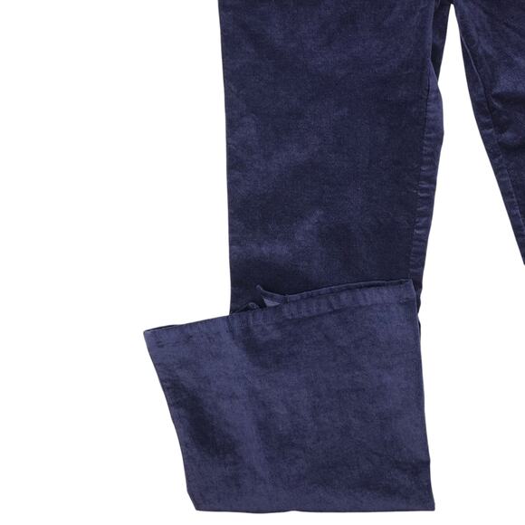 Umgee Pants Womens Large Navy Blue Flare Elastic Waist Pull On - Picture 5 of 13